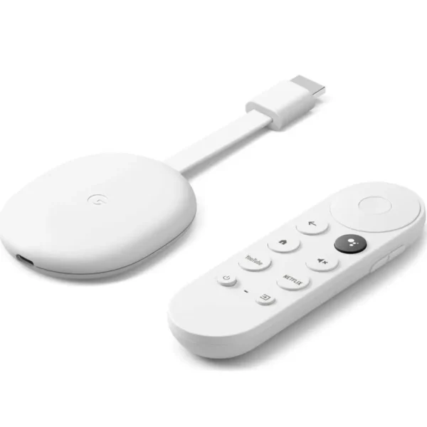 Google Chromecast with Google TV 4K, with Voice Search Watch Movies