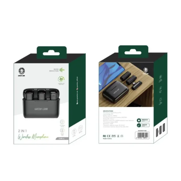 Green Lion 2 in 1 Digital Wireless Microphone