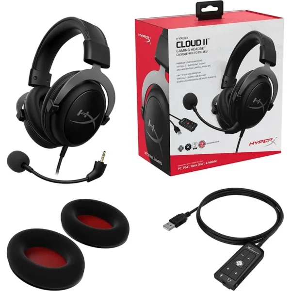 HyperX Cloud II Wireless -Gaming Headset