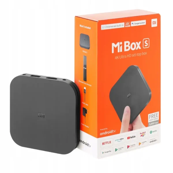 Xiaomi Mi Box S Android TV, Remote Streaming