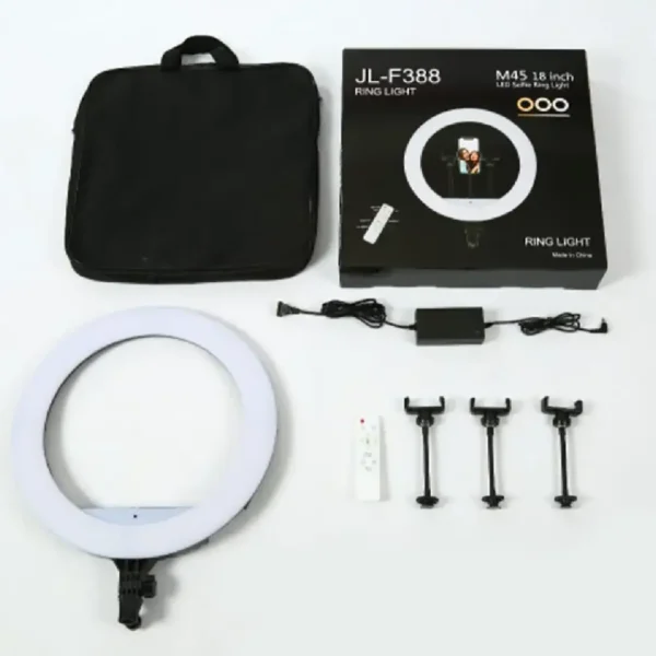 18-inch JL-F388 LED Ring Light with Tripod Stand