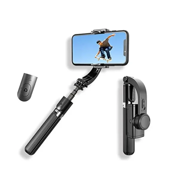 L08 Gimbal Stabilizer for Smartphone, Selfie Stick Tripod