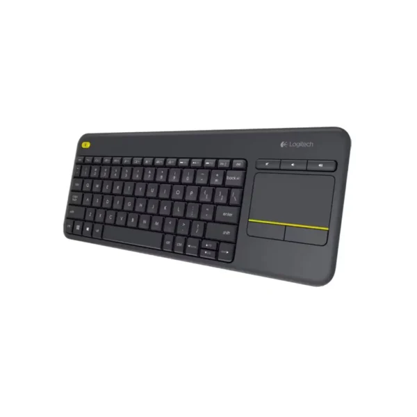 Logitech K400 Plus Wireless Touch Keyboard, HTPC Keyboard for PC-connected TV