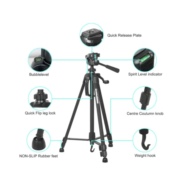 Weifeng WT 3520 Camera Tripod For SLR Professional