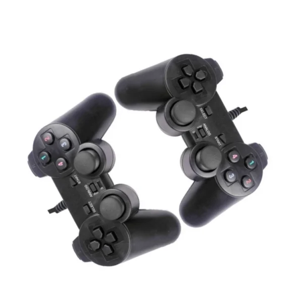Double Wired Gamepad Dual Joystick Gamepad Controller