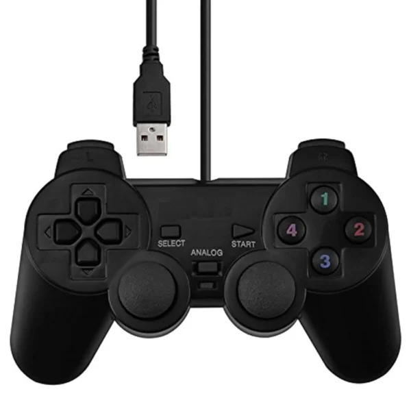 Double Wired Gamepad Dual Joystick Gamepad PC Controller