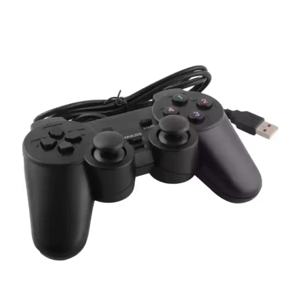 Double Wired Gamepad Dual Joystick Gamepad Controller