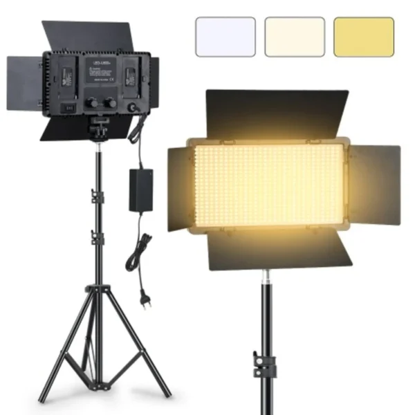 LED 600 Video Light Panel, Led Photography Lighting Panel,