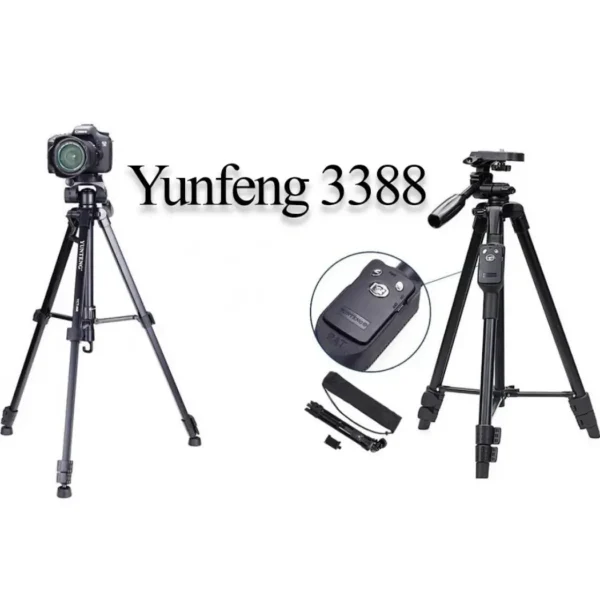 YUNFENG-3388 Tripod, Professional Foldable Heavy Duty Tripod Stand