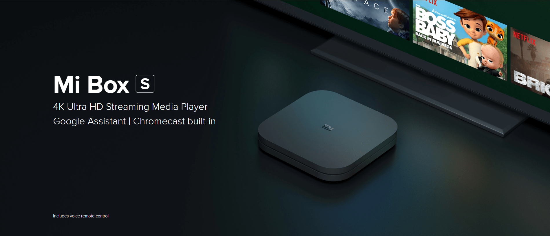 Xiaomi TV Box S (2nd Gen) brings images to life like never before