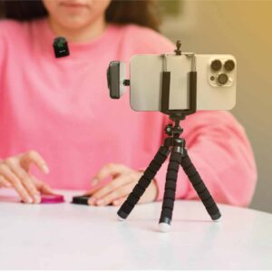 wireless microphone clip on with bluetooth receiver for phone