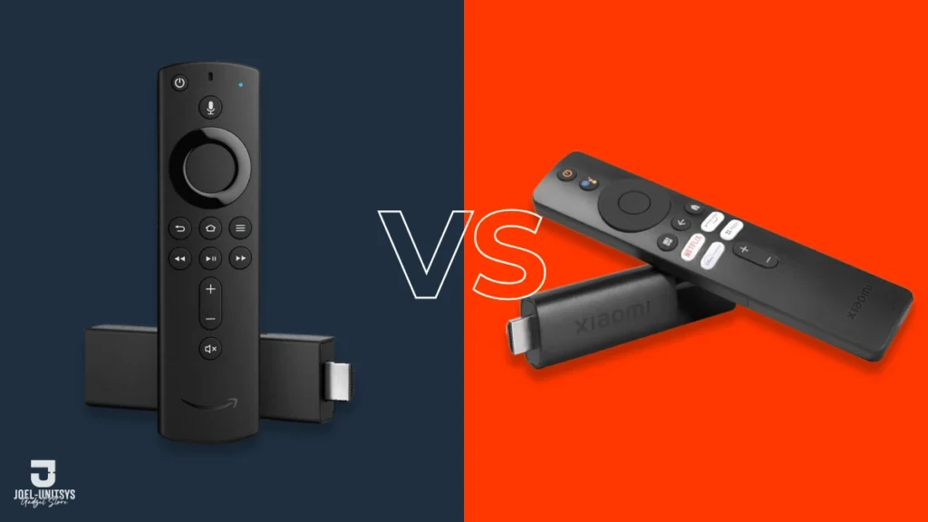 Comparison of Amazon Fire TV Stick 4k and Xiaomi Mi TV Stick 4k.