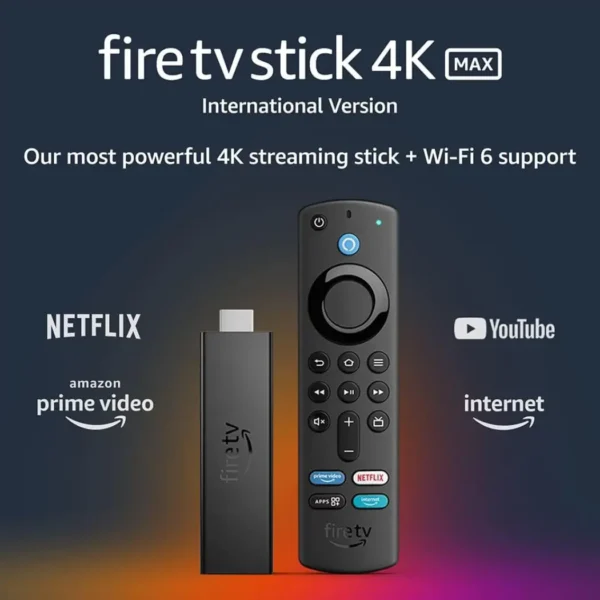 fire tv stick 4k max wifi 6 2nd generation